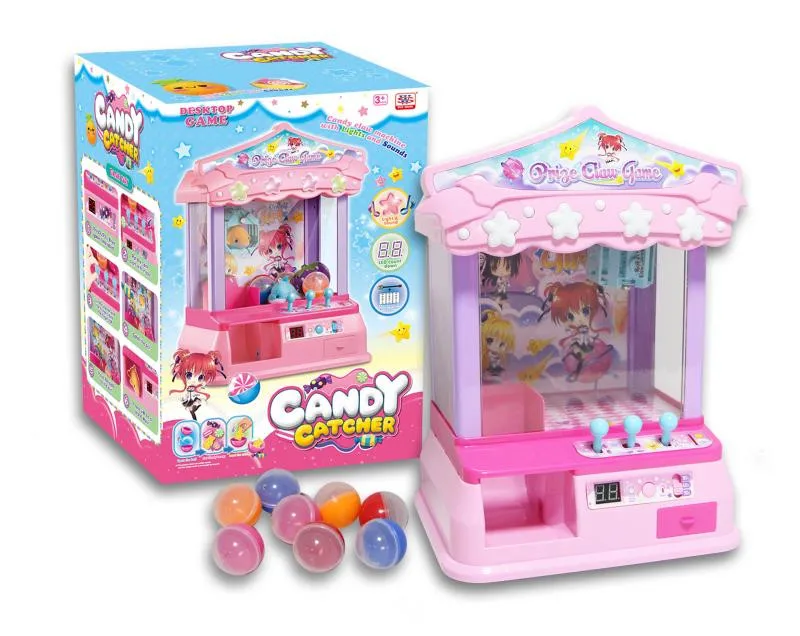 DF Educational Toys Candy Catcher Mini Claw Machine Coin Operated - Main Image