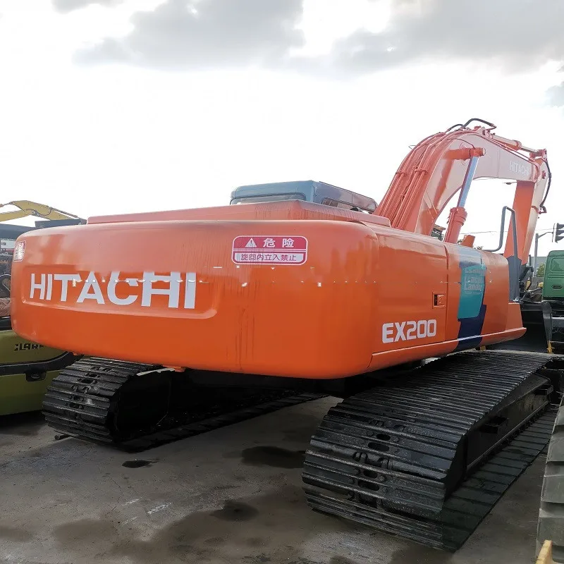 Original Used Hitachi Excavator Ex200 Crawling Excavator With Good ...