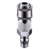 Adaptador Hismith Quick Air, conversor de metal com trava automática para sistema KlicLok, compatível com vibradores Hismith Sex Machine. Venda por atacado em todo o mundo._voghion.com