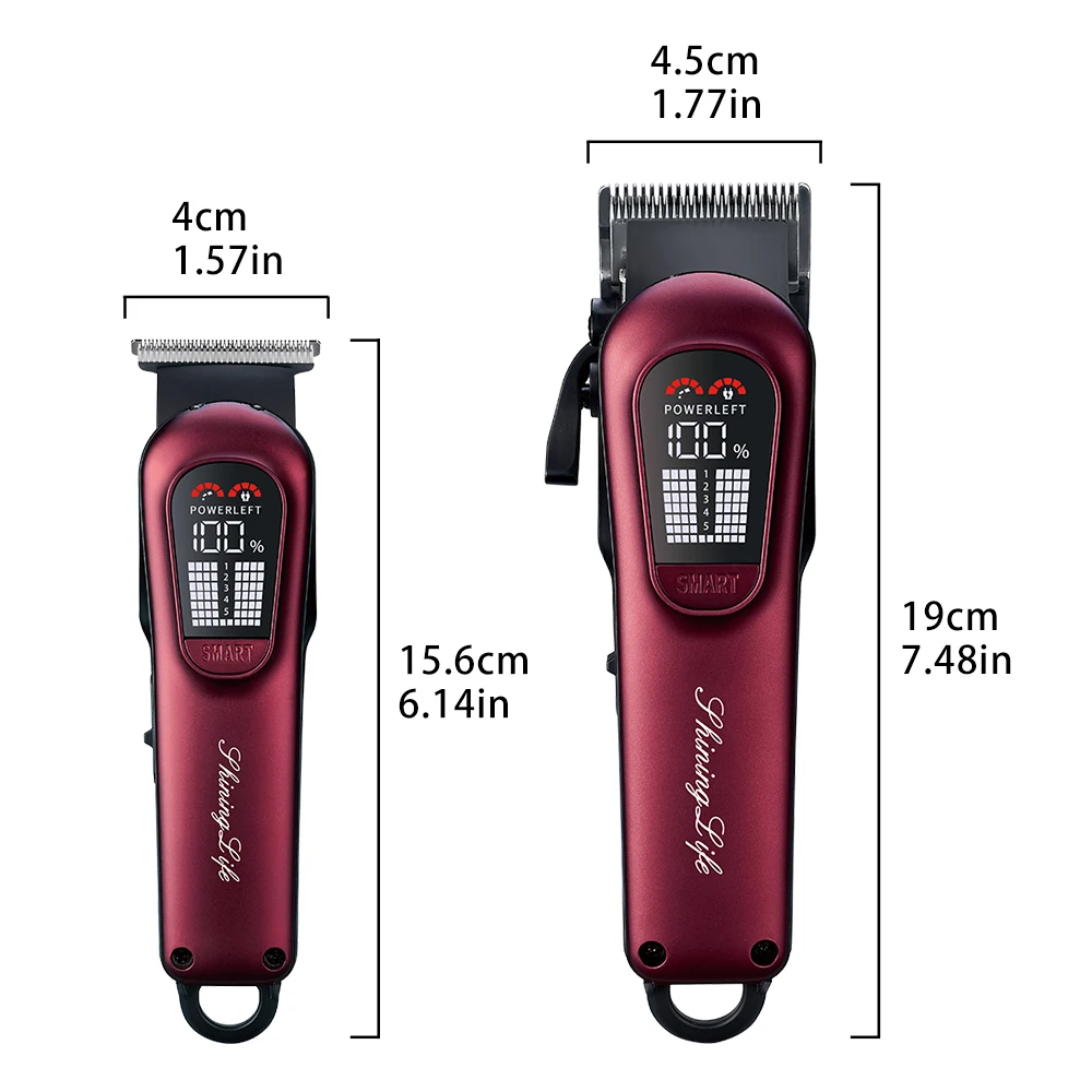 Popular Two-in-One Electric Hair for Clipper for Men Reciprocating Set Stainless Steel Blade for Home Hotel Use English Language factory