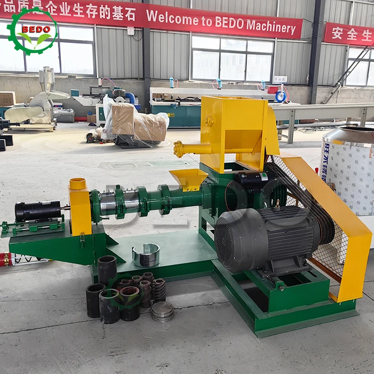 Floating Fish Food Feed Extruder Manufacturing Machinery Granule Making Pet Food Pellet Mill Making Machine for Fish