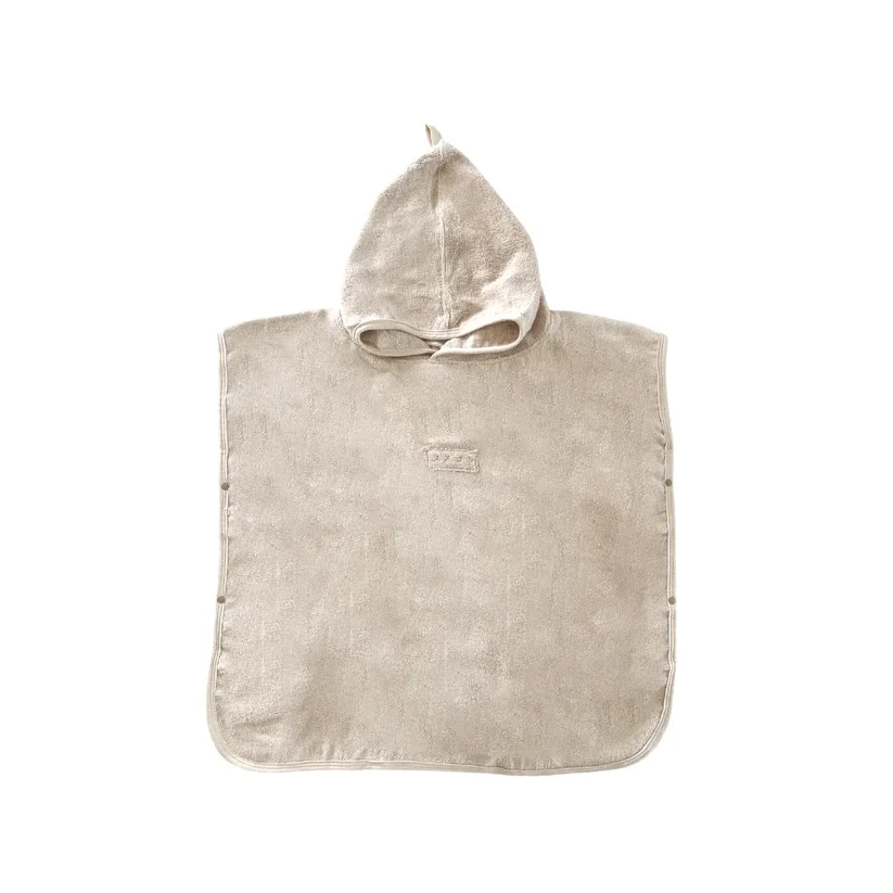 Hot Sale Customized Color Baby Hooded Towel Organic Bamboo Kids Poncho Towel