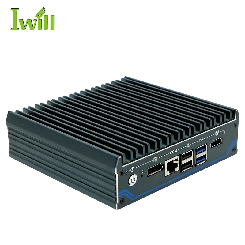 Mini PC Firewall N100 com 4 Portas LAN para Solução de Segurança