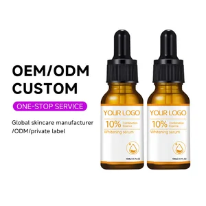 OEM ODM Vitamin E C Skin Care Reduce Acne Dark Spots Remover Face Ampule Retinol Moisturizing Facial Essence Whitening Serum