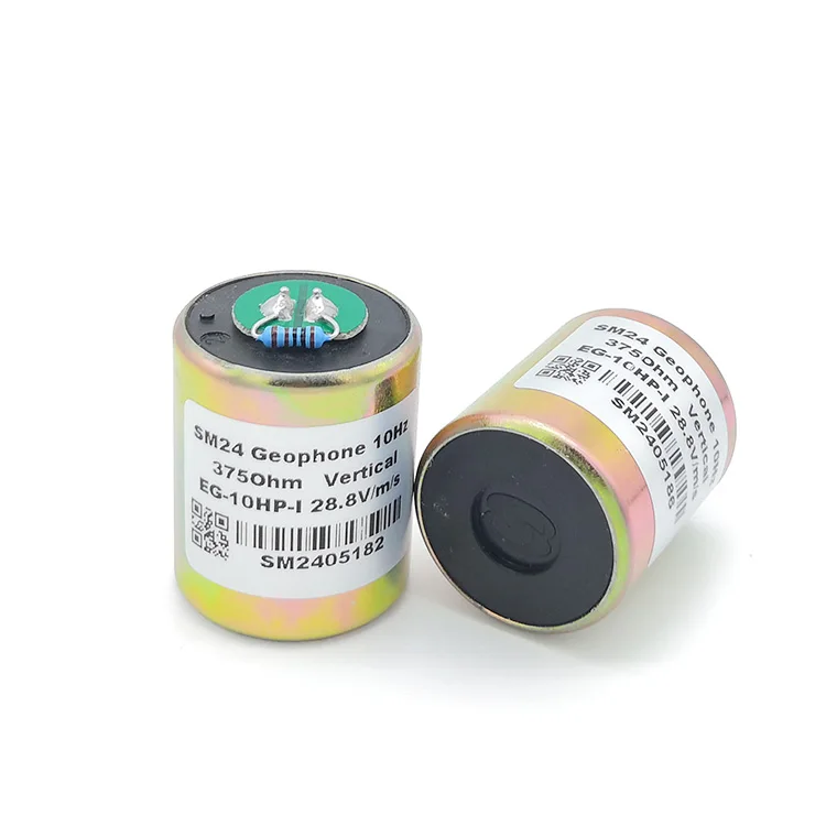 High Precision SM24 Geophone 10Hz Vertical Seismic Detector Sensor Sm 24 Geophone element 10 Hz