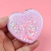 Pink heart mirror