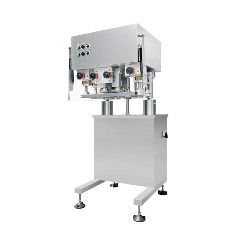 Secondary capping machine