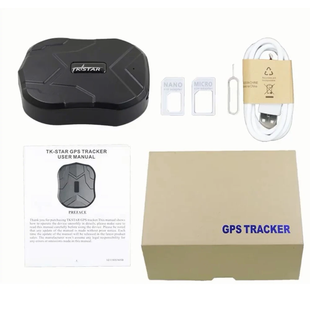 Vjoy Gps Tracker Tk905b 10000mah Waterproof Gps Tracking Device Buy High Gps Trackerr