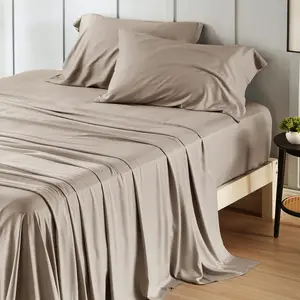 New Design Silk Soft and Smooth Pure Bamboo Comforter(Duvet ) Cover 100% Organic Bamboo Sheet Set