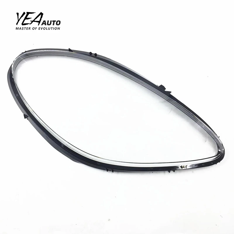 Replacement Car headlight glass PC lampshade cover lens lamp for porsche macan 2018 - 2021 headlamp shade lens cover