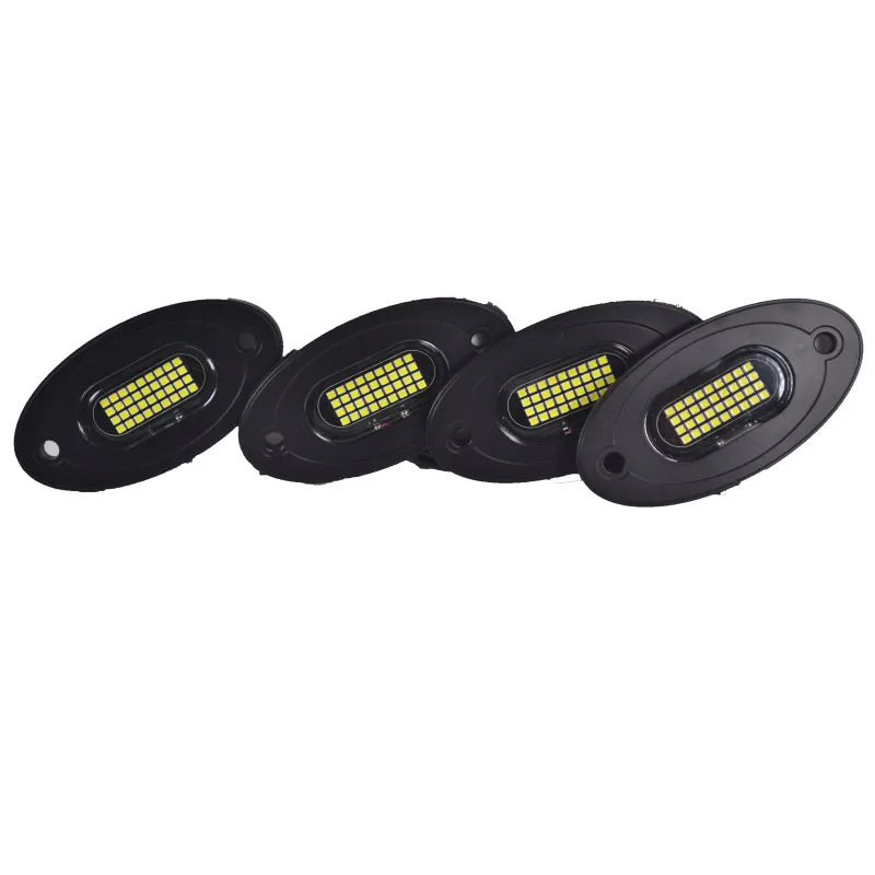 Professional Waterproof Led Pod Light 36w Brightest White Led Rock