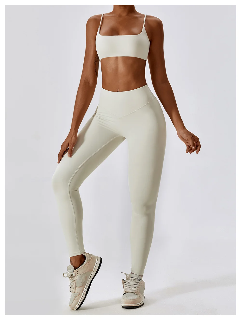 Pockets High Waist Yoga Pants Gym Fitness Activewear Workout Sports