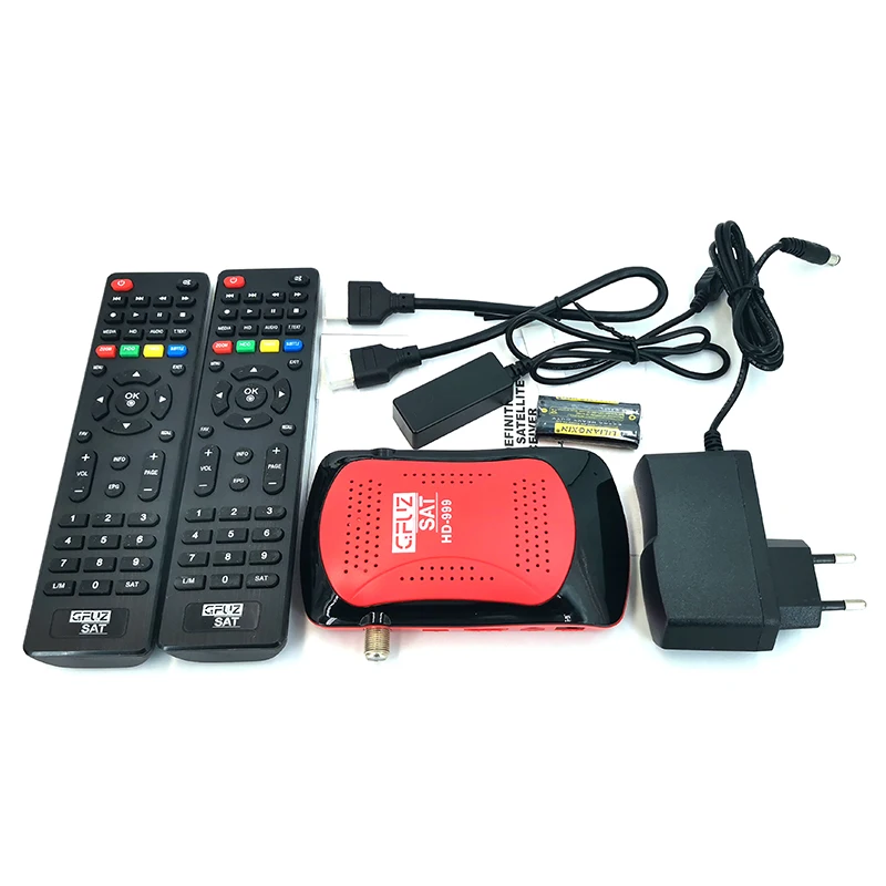 Twin Ir Sensor  Satellite Tv Receiver with Powervu MPEG4 Set Top Box DVB S2