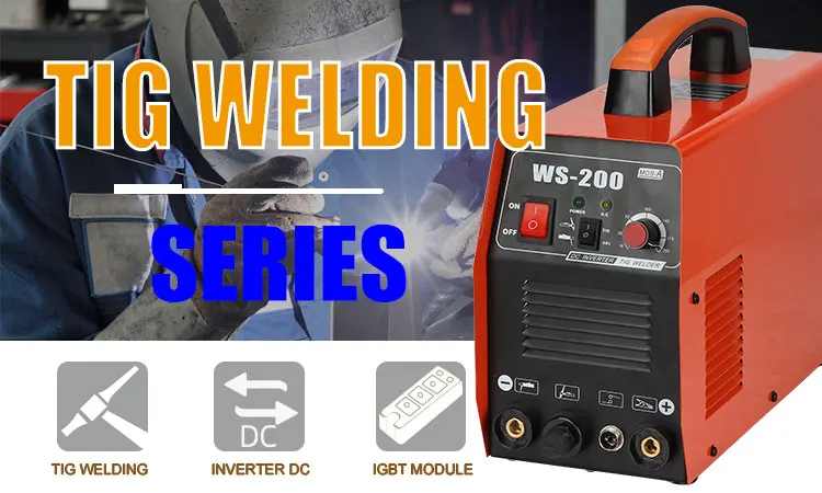 WS-200 DC Inverter TIG MMA Welder - Stainless Steel Welding