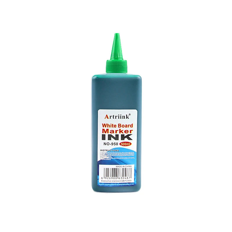 500ml Easy to Clean Color Permanent Marker Ink Erasable Whiteboard Marker Dry Erase Whiteboard Ink