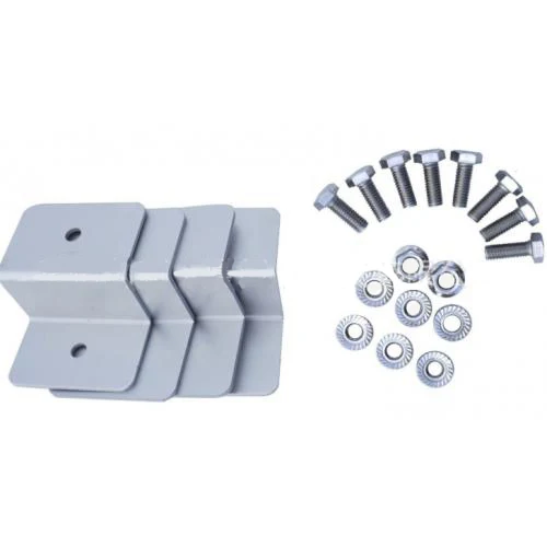 Convenient RV Roof Installation Ballasted Solar Racking System Aluminum Alloy Solar Mounting for Easy Solar Panel Deployment