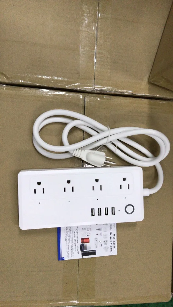 Excel Digital Wifi Smart Strip Us Surge Protector Smart Life 4 Outlet 4