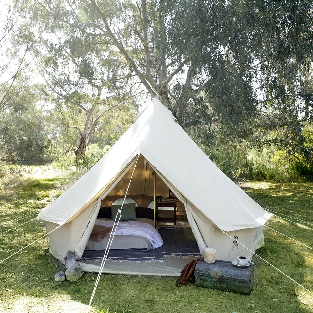 Luxury Outdoor Safari Glamping Tent by JIEOL - Waterproof & Spacious