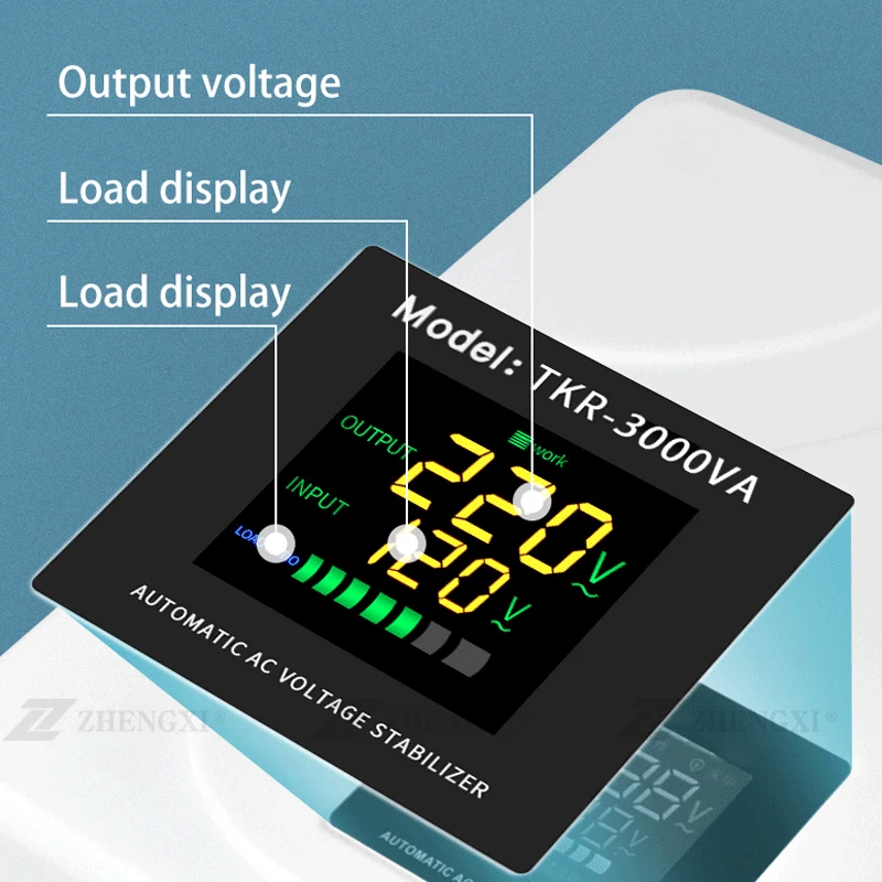 ShangDe Low Power Stabilizers 0.5KVA 1.5KVA 2KVA Automatic Voltage Regulators for PC TV WIFI