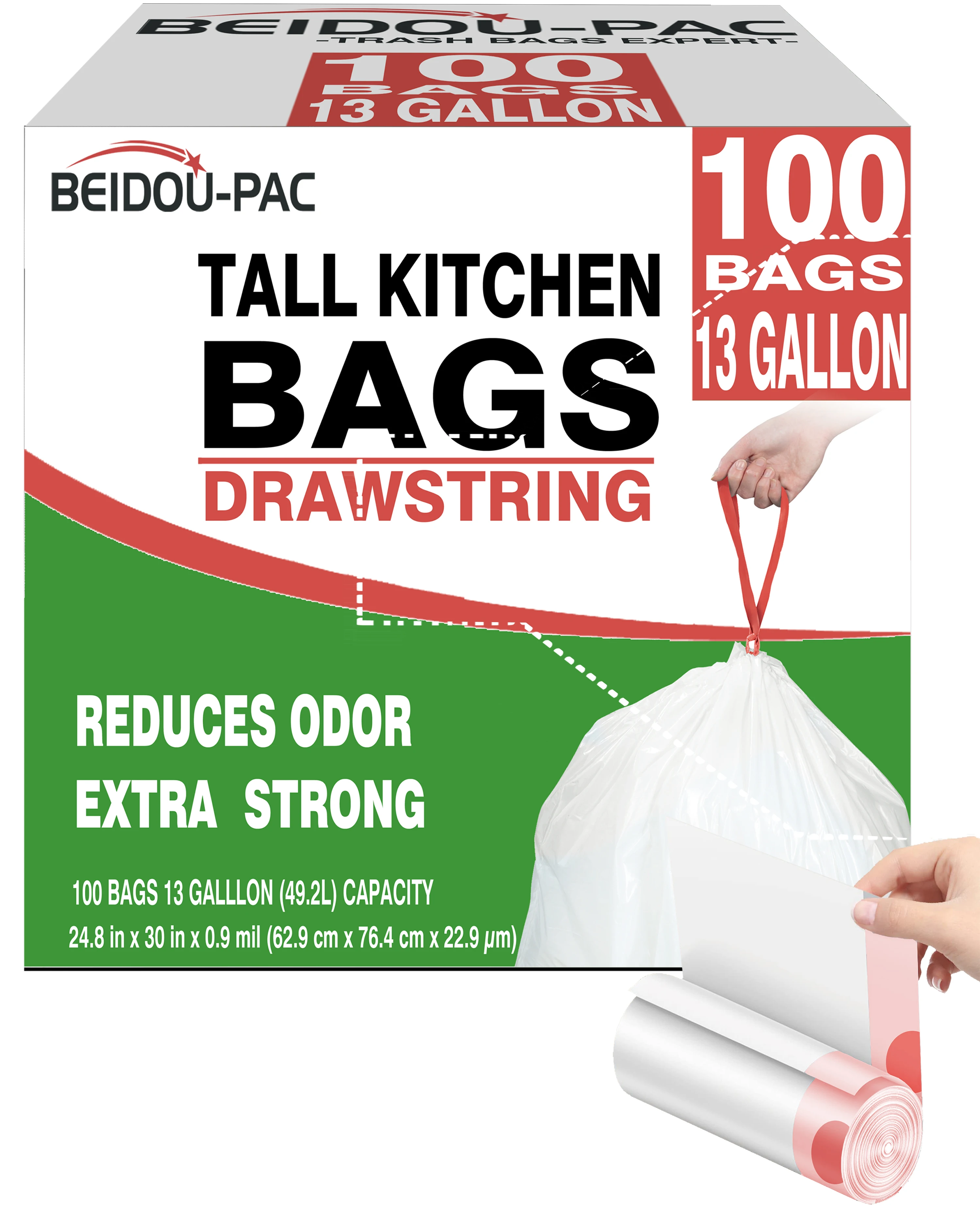 Industrial Garbage Bags - EcoPoly STW