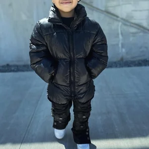 New Hight Quality Winter Fashion Boys Girls Puffer Jackets Comfortable Jackets Kids Sports Coat Duck Down Jacket