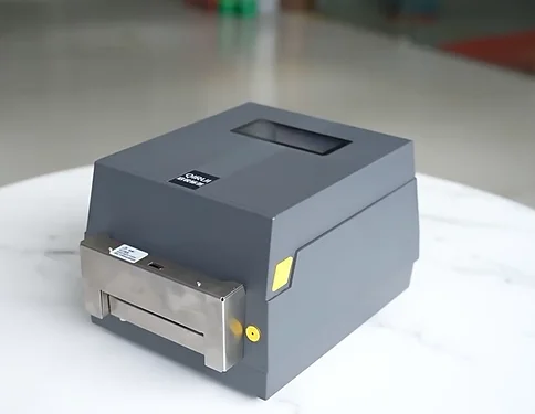 4 Inch Desktop Direct Thermal Transfer Label Printer 203dpi/300dpi/600dpi Ribbon Bluetooth Connectivity with Mobile Phones Stock
