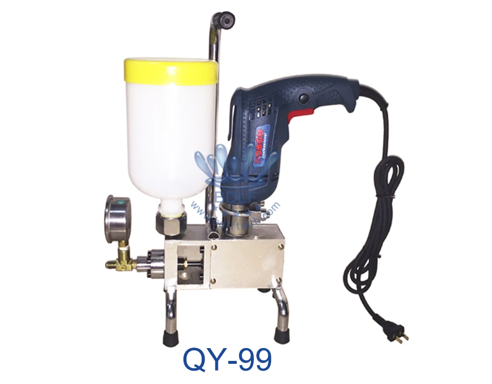 Водонепроницаемый стоп утечки воды трещины ремонт набор инъекционный заземляющий насос машина + A10 1000 шт. впрыскиватель