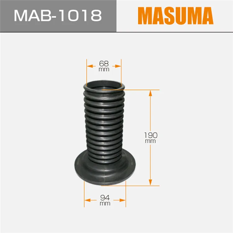 MAB-1018 MASUMA Steering Shock absorber boot rubber 48157-42030 