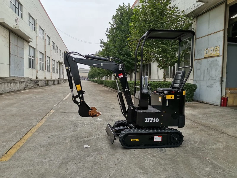 HT10 HT20 HT22 Mini Diggers for Sale Mini Excavator 1ton Mini Digger Garden Use