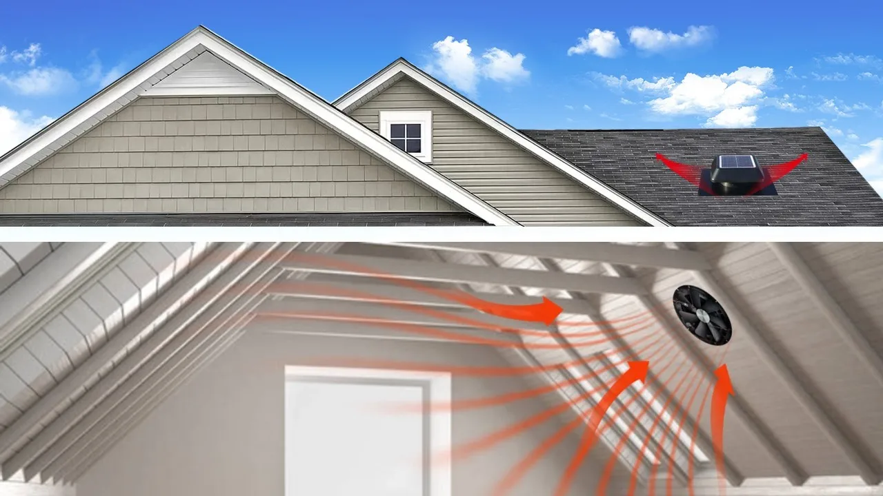 Extract Fan, Solar, Roof, Axial - detail 16