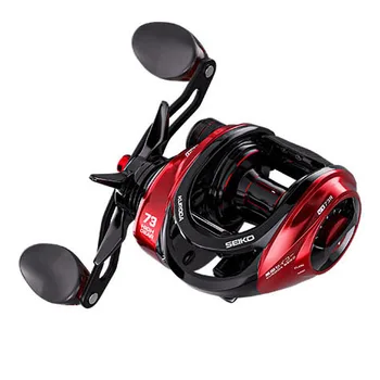 Alpha Pesca Saltwater Freshwater 8kg Big Drag Power High Speed 7.3:1 Baitcasting Reel Fishing