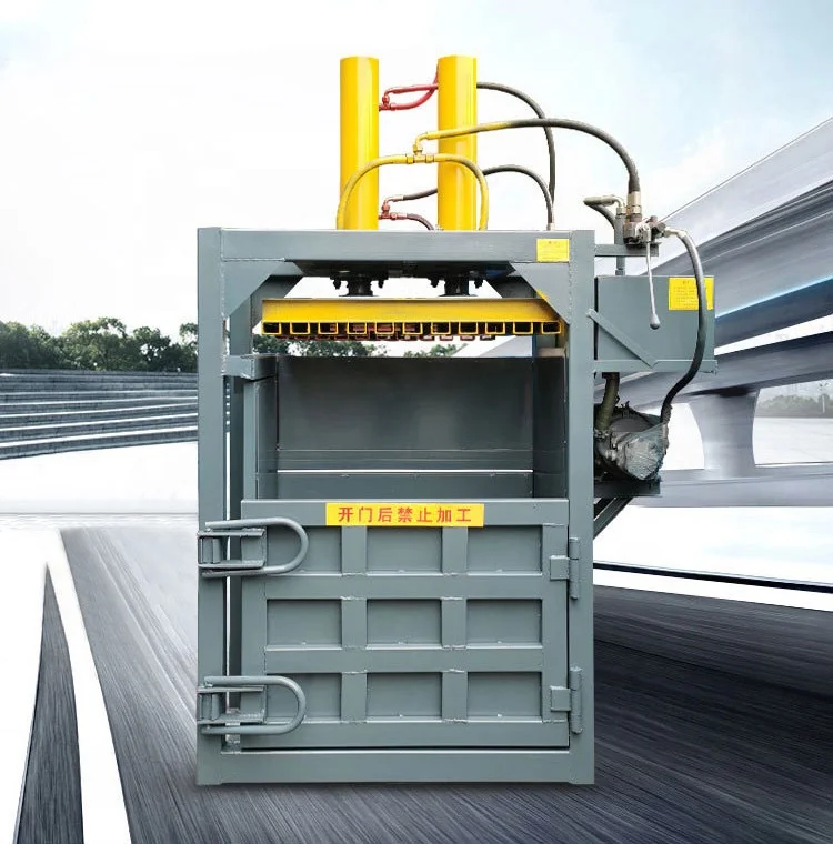 Cutter Textile Express Fiber Coir Compress Wheat Husk Baling Machine Hydraulic Baling Press