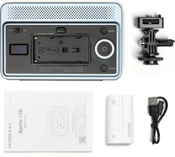 VILTROX Sprite 15B 18W 2800K-6800K CRI 95+ on Camera LED Panel Video Light 1800LUM Smartphone Control LED Dimmable Key Light detail image