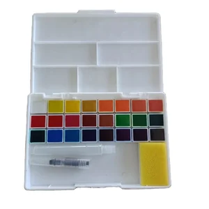 Superior Solid Water Color Paint Watercolor for Kids Set Painting Box Art 24 Color  Watercolour