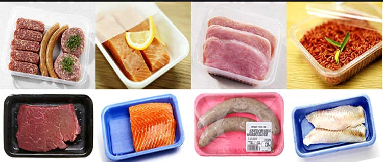 Kaiyu automatic vacuum tray fresh meat nitrogen filling sealing machine