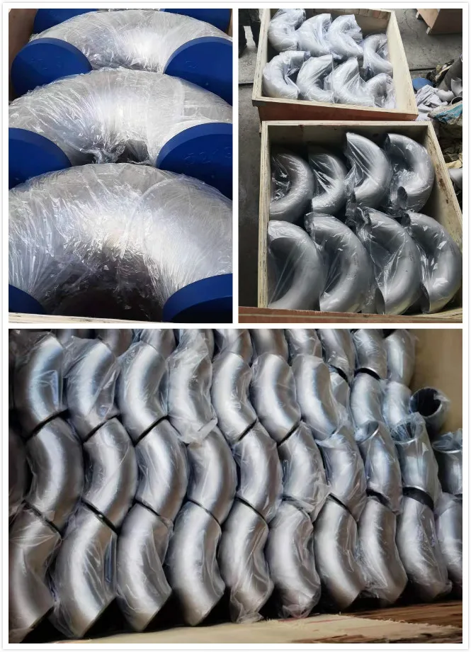 ASME B16.9 Butt Weld Pipe Fitting Duplex Stainless Steel 2205 2507 254SMO Elbow