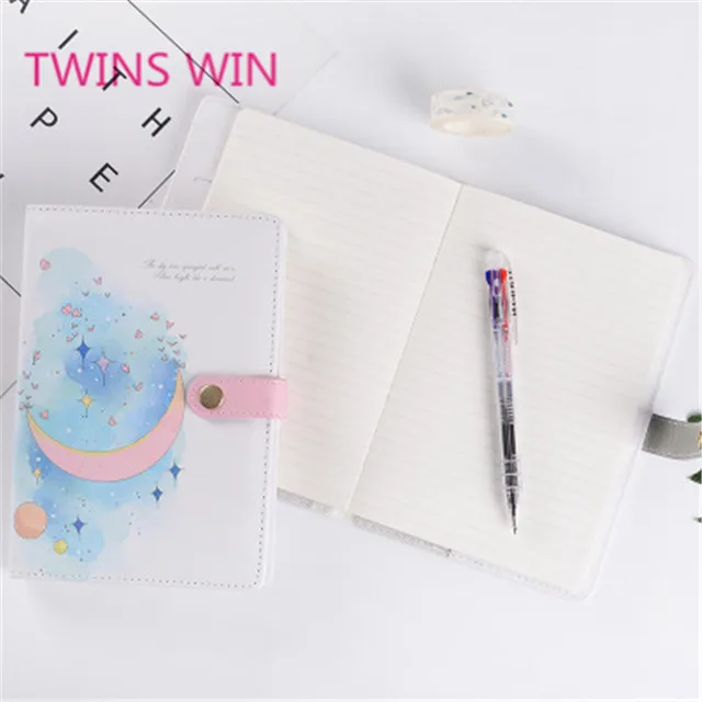 Kit Papeterie Kawaii Pour Fille - Stylos, Trousse, Cahier, Autocollants - Cadeau 5-12 Ans