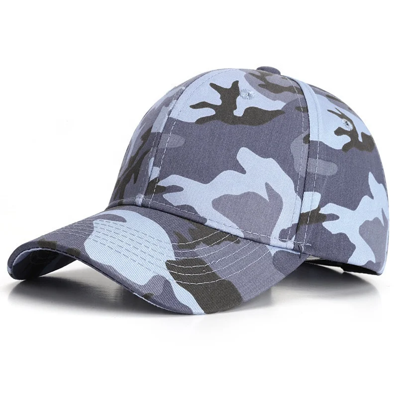 High Quality Custom 6-Panel Embroidered Dad Hat Cap Men 3d Embroidered Custom Logo Camouflage Sport Baseball Cap Trucker Cap