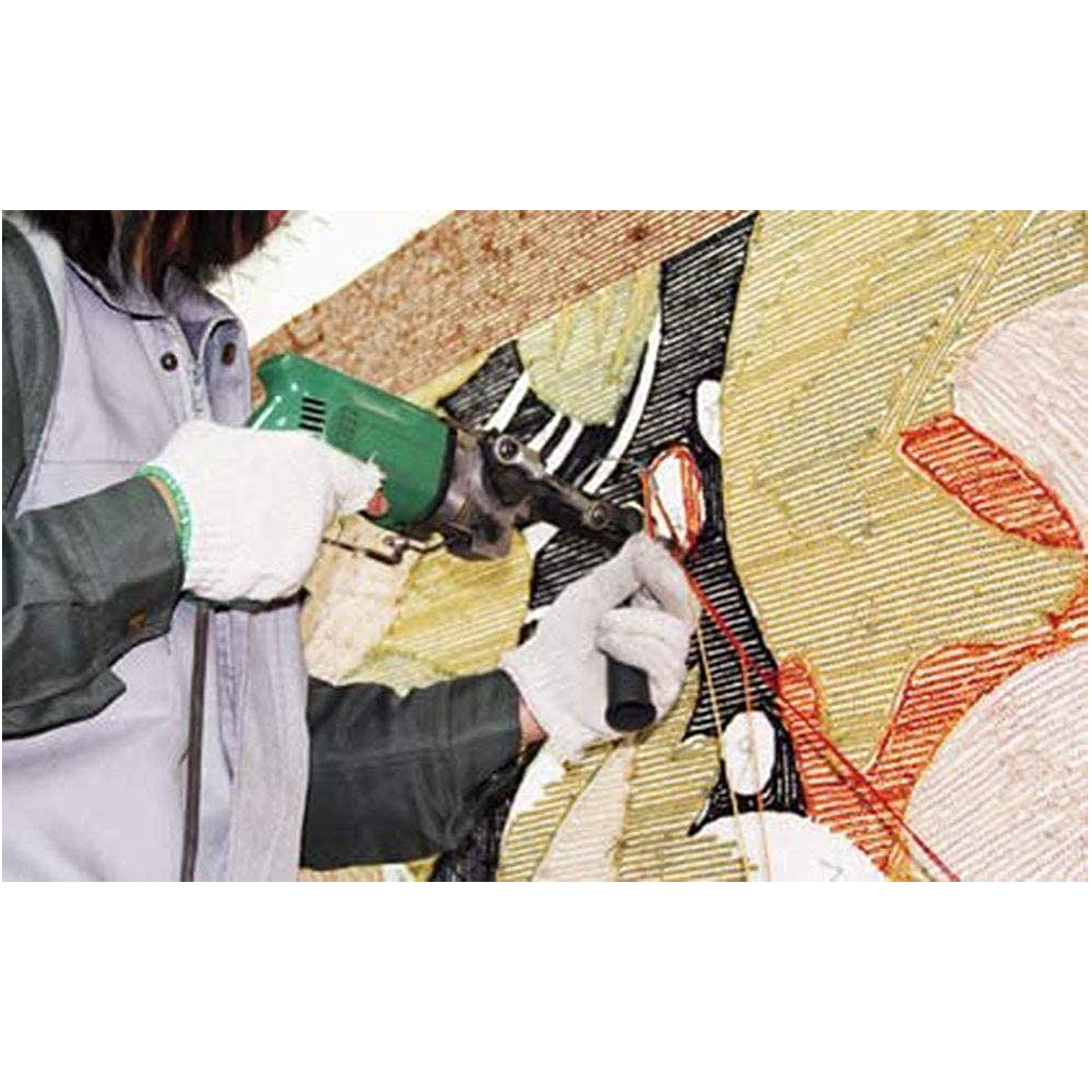 
 2 в 1 режущий ворс и петля, пистолет для дробления ковровых покрытий, пистолет для дробления ковровых покрытий  