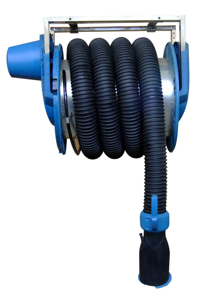 Manual Exhaust Extraction System With Motor Car Exhaust Extracting