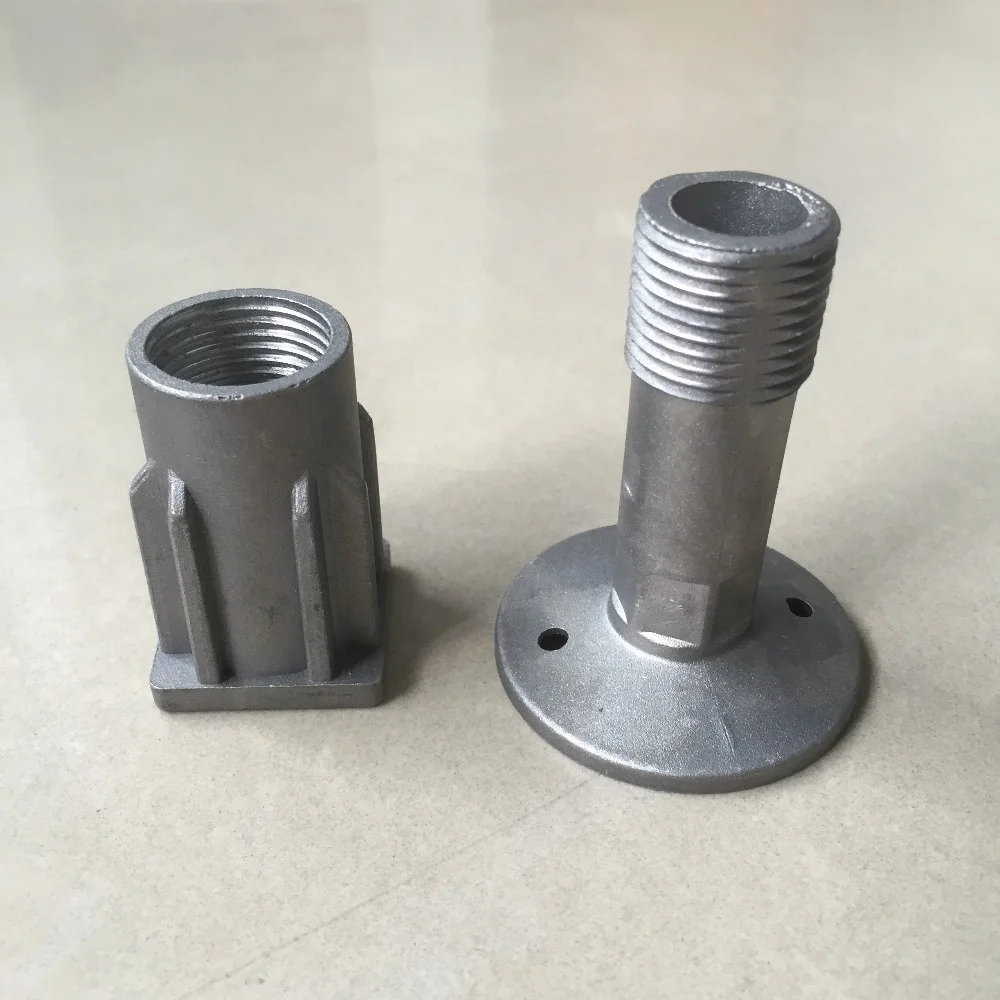 Metal Square Flange Foot Inserts for 30x30mm Tube