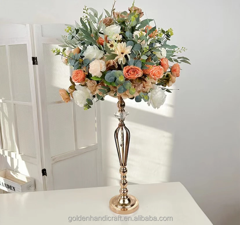 center table baby breath flowers artificial