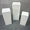 Set 3 pezzi quadrato bianco grande