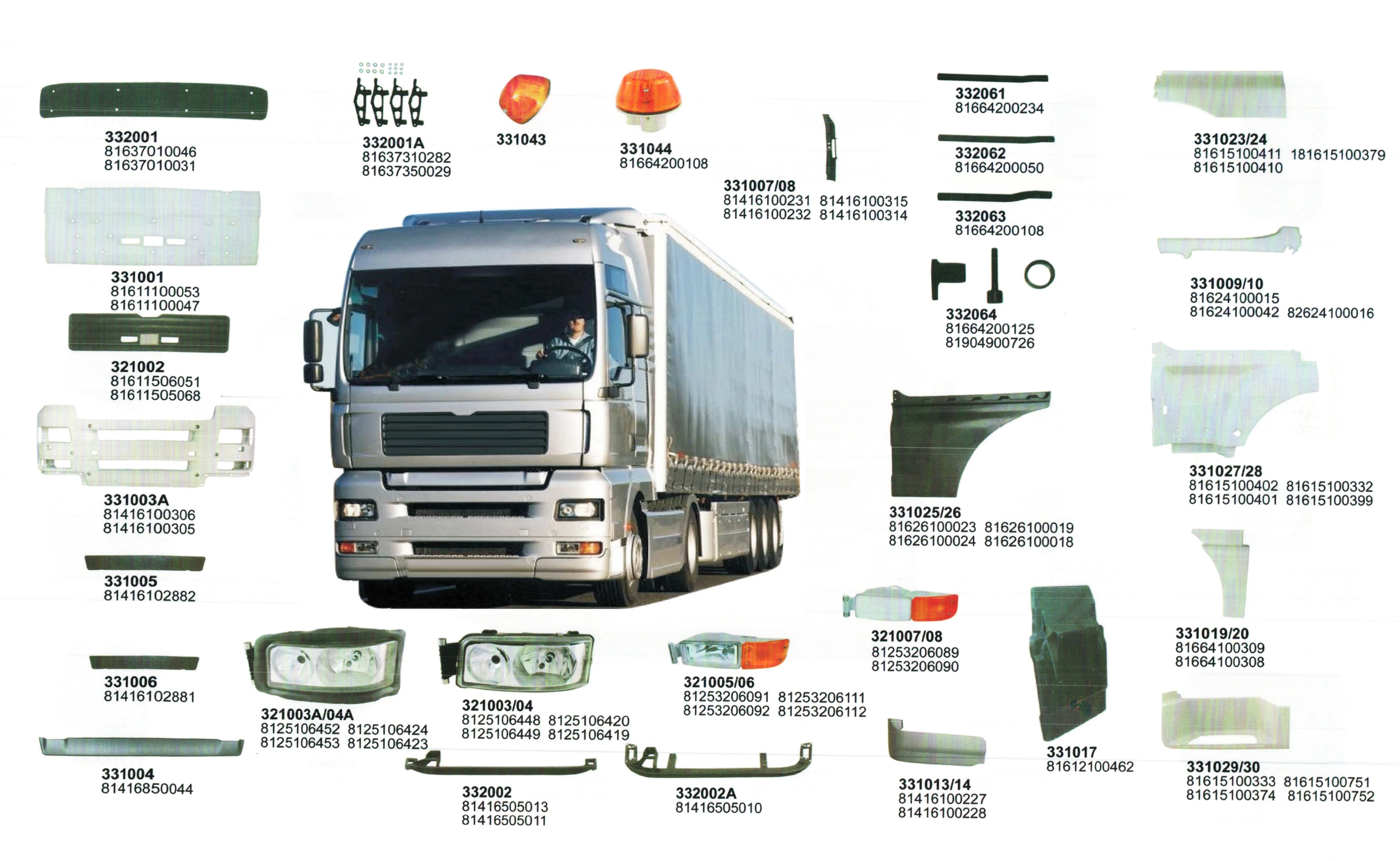 MUDGUARD EXSTENSION RIGHT MAN TGA L / XL TGS | Good Price | Online Shop - Optima Cars - Foto 3