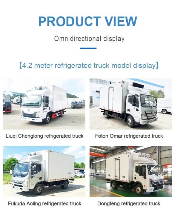 Saudi Arabia Refrigerated Truck Chiller Truck,Thermo King Refrigerator