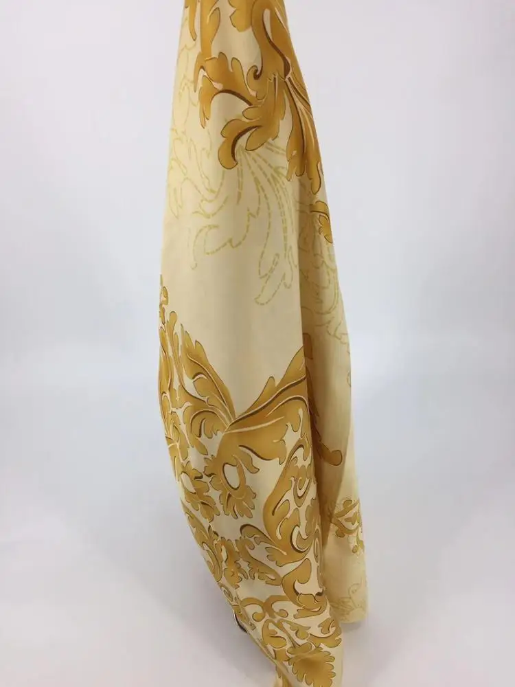 
Усовершенствованная домашняя текстильная ткань, 100% Шелковая атласная ткань с принтом для шелковой одежды 