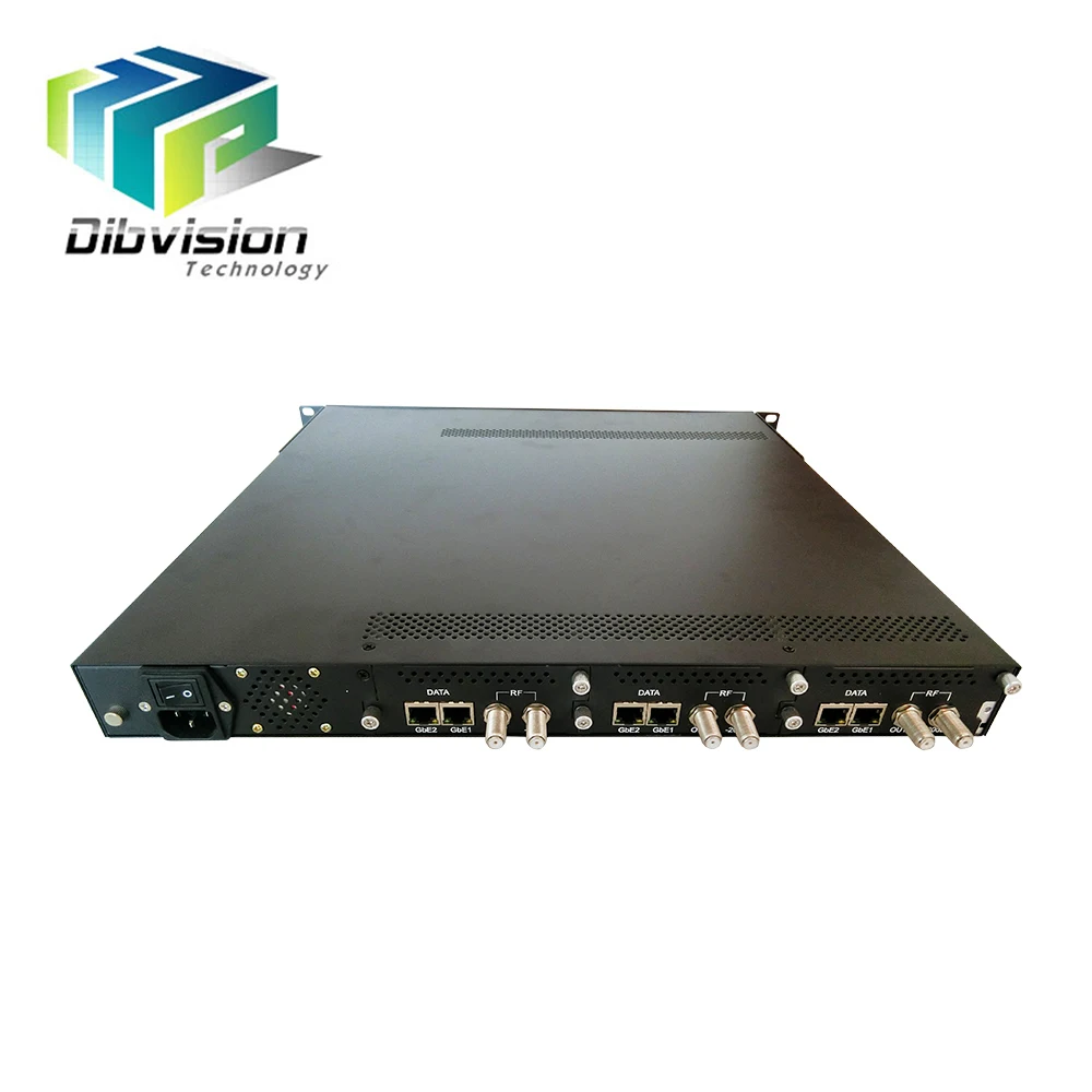 Модулятор IP qam LCN для прямой трансляции, с 2 портами ip, поддержка 16