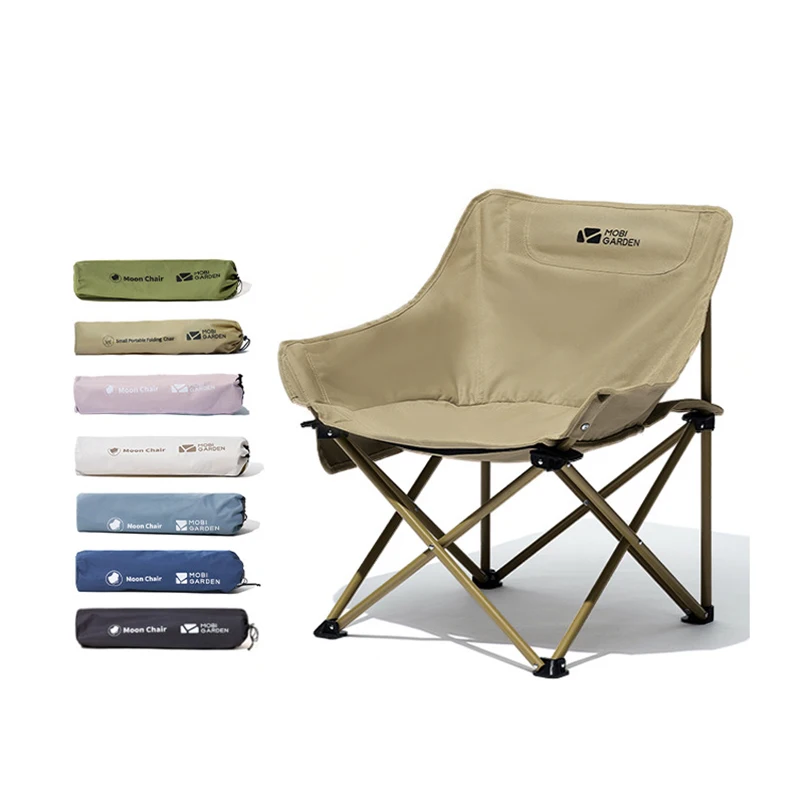 MOBI GARDEN Camping Folding Chair Comfort Portability