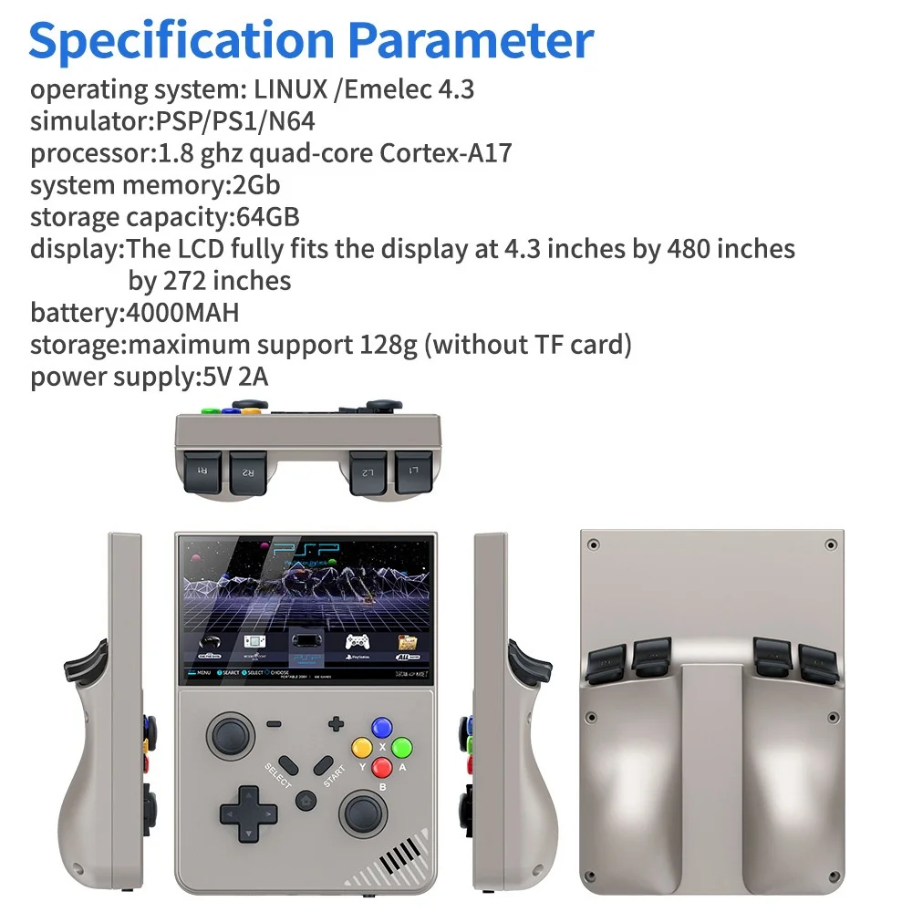 M18 Video Arcade Machine Tekken 3 64G Handheld Gaming Console