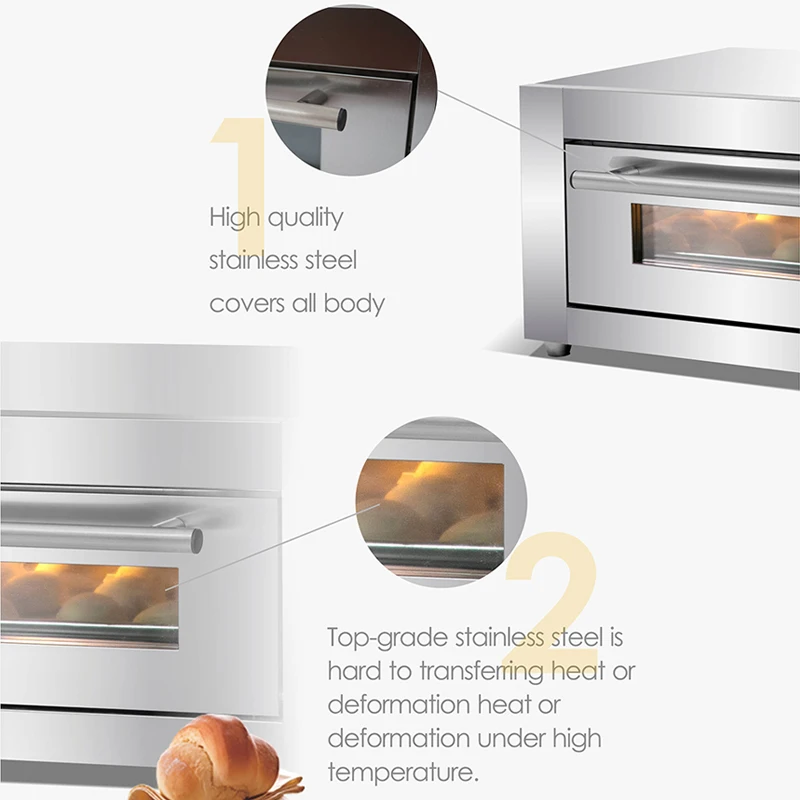 在庫安い 3デッキ6トレイ/業務用オーブン/機械ベーカリー用 Buy Gas Oven,Deck Oven Gas Bakery,Golden  Chef Gas Oven Product